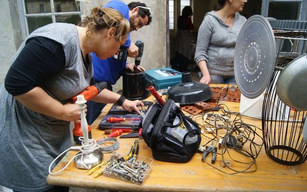photo prise durant les ateliers qui ont eu lieu pendant la journée portes ouvertes